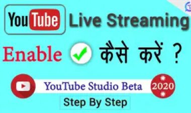 How to enable live stream on youtube channel | live streaming youtube studio
